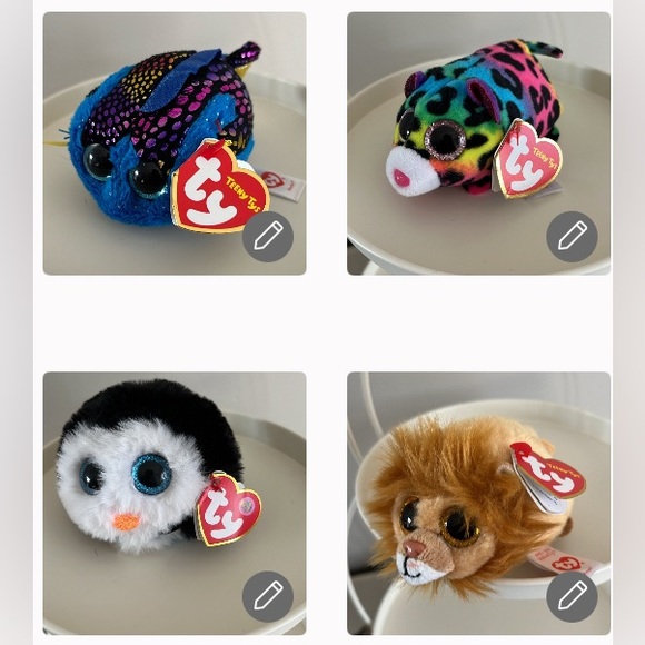 Ty Stackable Ty Beanie | Toys | Ty Beanie Boos Teeny Tys Stackable Plush Maddie ...